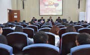 数据科学与信息工程学院召开党史学习教育暨“牢记殷切嘱托、忠诚干净担当、喜迎建党百年”专题教育动员大会