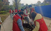 学院青年学生走进社区开展“青春志愿行 服务进社区”大学生志愿服务活动