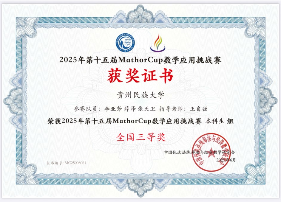 2025第十五届MathorCup数学应用挑战赛-国三-李亚芳-薛泽-张天卫